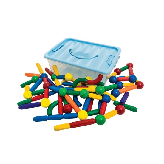 Magnetic Construction Set - 88 pieces - Modern Teaching Aids NZ