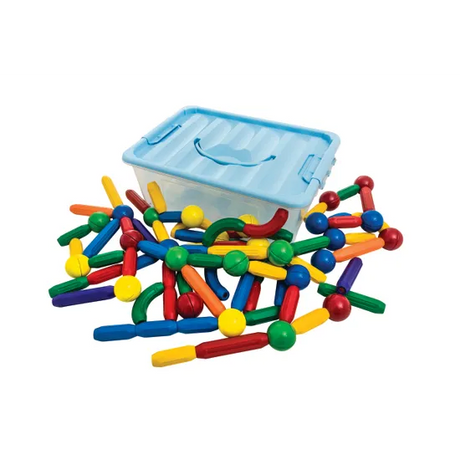 Magnetic Construction Set - 88 pieces - Modern Teaching Aids NZ