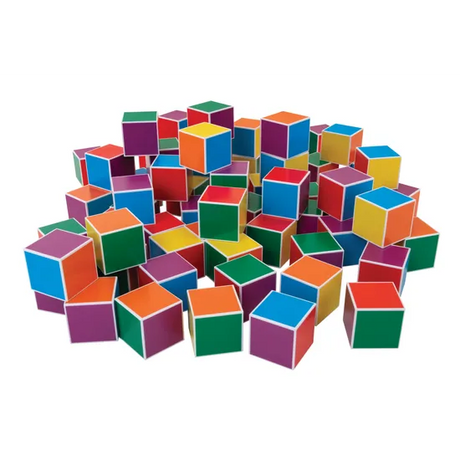 Magnetic Building Cubes - 64 pieces - Modern Teaching Aids NZ