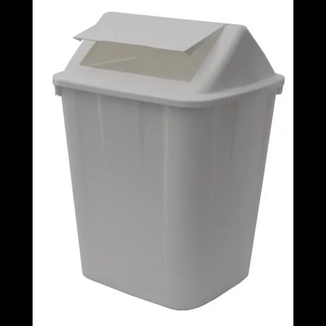 Swing Top Bin White - 32 L - Modern Teaching Aids NZ