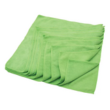 Microfibre Cloth Green - Pack of 10 - Modern Teaching Aids NZ