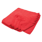 Microfibre Cloth Red - Pack of 10 - Modern Teaching Aids NZ
