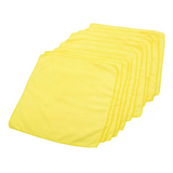 Microfibre Cloth Yellow - Pack of 10 - Modern Teaching Aids NZ