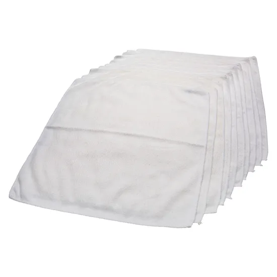 Microfibre Cloth White - Pack of 10 - Modern Teaching Aids NZ