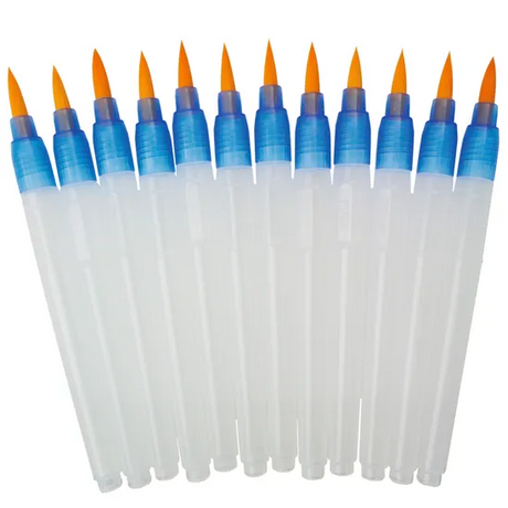 Creatistics Aqua Flow Brushes - Pack of 12 - Modern Teaching Aids NZ