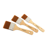 Large Area Taklon Paint Paint Brush Set of 3 - Modern Teaching Aids NZ