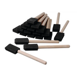 Foam Paint Brush Set of 20 - Modern Teaching Aids NZ