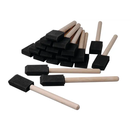 Foam Paint Brush Set of 20 - Modern Teaching Aids NZ