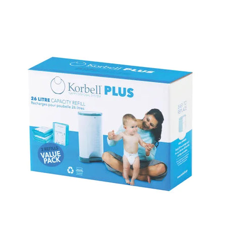 Korbell Nappy Sack Bags 8.5m - Pack of 3 - Modern Teaching Aids NZ