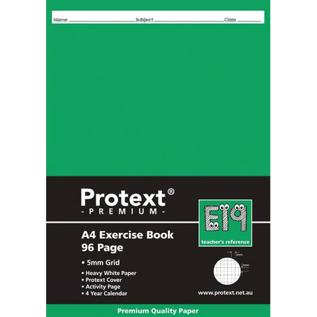 Protext Grid Book A4 5 mm 96p - Modern Teaching Aids NZ
