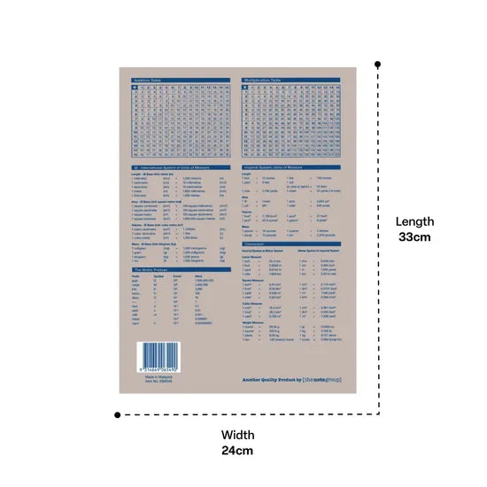 Writer Premium Story Book 330x240 mm Plain / 18 mm 64p - Modern Teaching Aids NZ