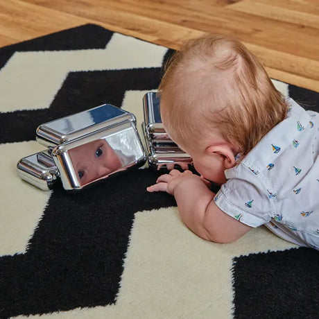 Silver Metallic Bricks- Pack of 5