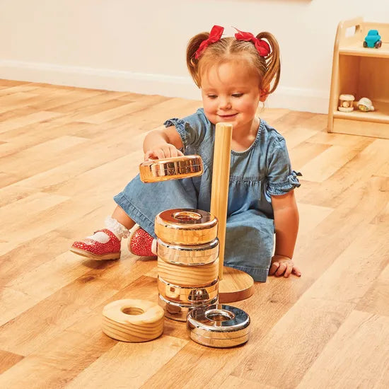 Discovery Stacking Tower 8 Rings - Modern Teaching Aids NZ