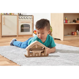 Wooden Nesting House - Modern Teaching Aids NZ