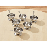 Ice Cream Bowl with Spoon - Set of 6