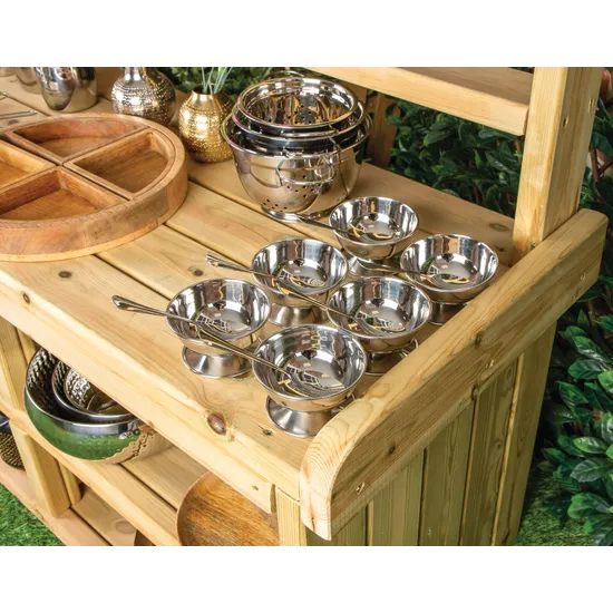 Ice Cream Bowl with Spoon - Set of 6