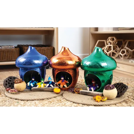 Magical Metallic Acorn Cottages - Pack of 3 - Modern Teaching Aids NZ