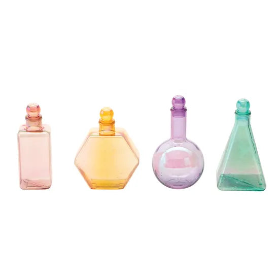 Luminous Shape Potion Bottles - Pack of 4