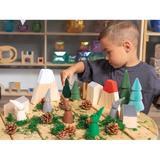 Flocked Small World Set of 10