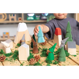 Flocked Small World Set of 10