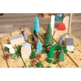 Flocked Small World Set of 10