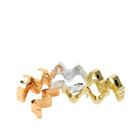 Metallic Waves Set of 12