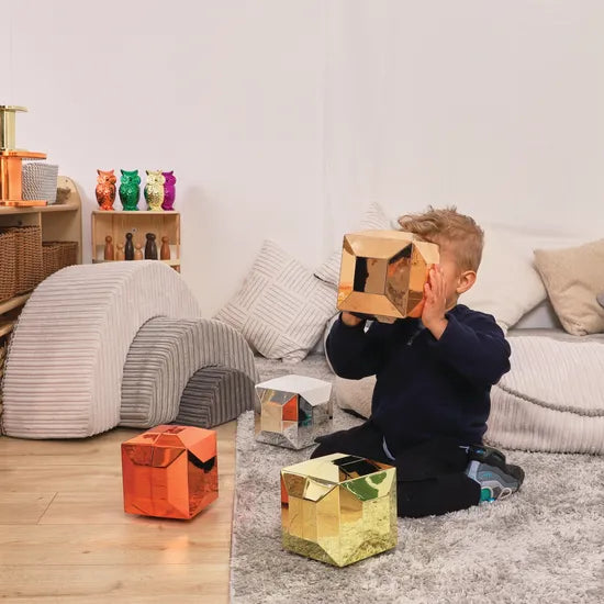 Metallic Boulders Set of 12 (8cm 12cm 16cm)