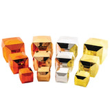 Metallic Boulders Set of 12 (8cm 12cm 16cm)