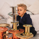 Metallic Reels Set of 8 (13x13 & 25x14 cm)