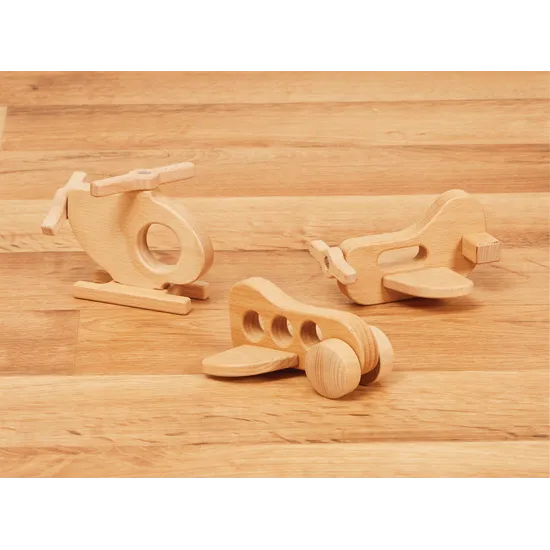 Wooden Air Travel Set Pack of 3 - Modern Teaching Aids NZ