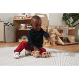 Wooden Trains Set Pack of 3 - Modern Teaching Aids NZ