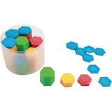 Plastic Weights - Set of 54 - Modern Teaching Aids NZ