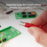 Alligator Clips with Lead Wire PK10 - Modern Teaching Aids NZ