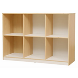 Norwegia Spaces - Locker Storage 6 Compartment - Modern Teaching Aids NZ