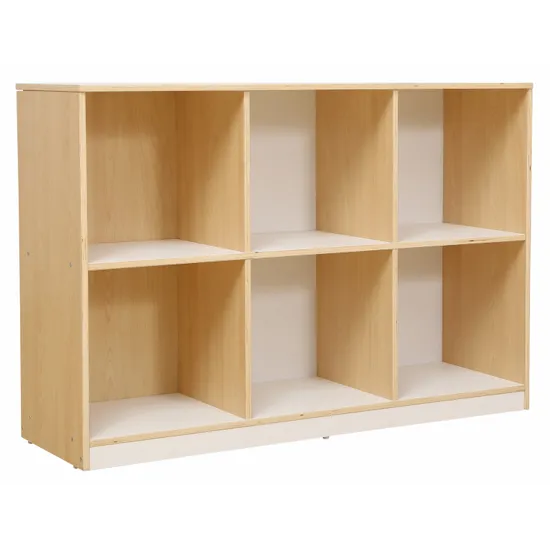 Norwegia Spaces - Locker Storage 6 Compartment - Modern Teaching Aids NZ