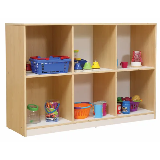 Norwegia Spaces - Locker Storage 6 Compartment - Modern Teaching Aids NZ