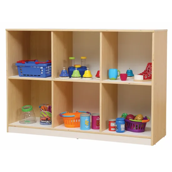 Norwegia Spaces - Locker Storage 6 Compartment - Modern Teaching Aids NZ