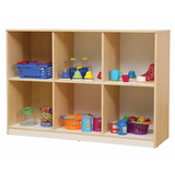 Norwegia Spaces - Locker Storage 6 Compartment - Modern Teaching Aids NZ