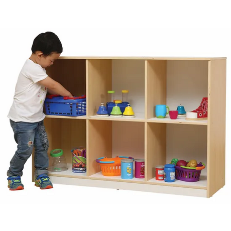 Norwegia Spaces - Locker Storage 6 Compartment - Modern Teaching Aids NZ