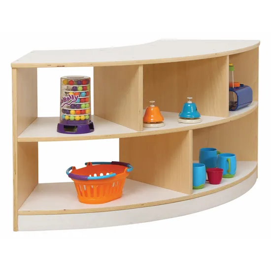 Norwegia Spaces - Curved Storage Unit - Modern Teaching Aids NZ