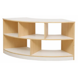Norwegia Spaces - Curved Storage Unit - Modern Teaching Aids NZ