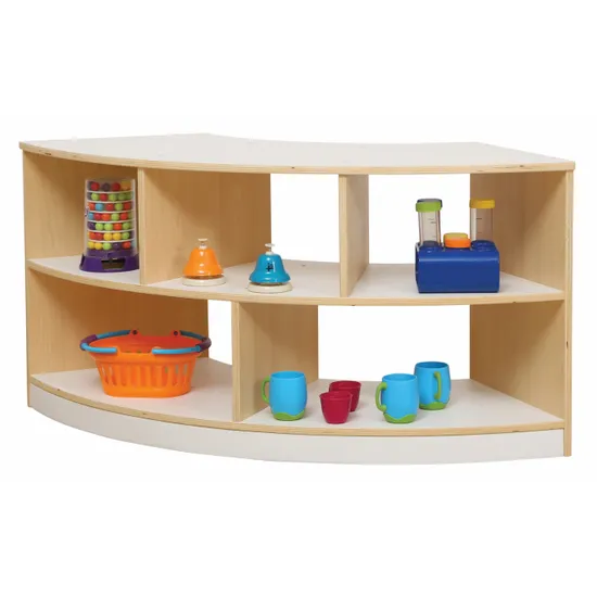 Norwegia Spaces - Curved Storage Unit - Modern Teaching Aids NZ
