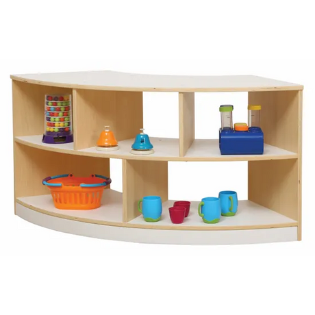 Norwegia Spaces - Curved Storage Unit - Modern Teaching Aids NZ
