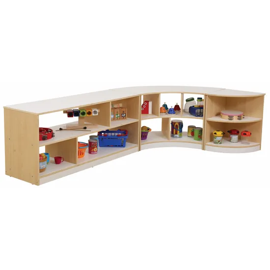 Norwegia Spaces - Curved Shelf Kit - Set of 3
