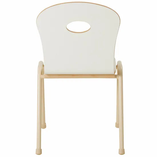 Norwegia Spaces - Chair - Beige Frame - 46 cm Seat Height - Modern Teaching Aids NZ