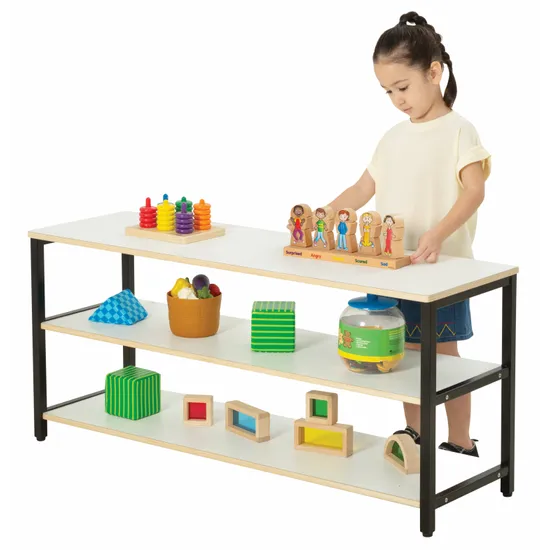 Norwegia Spaces - Double Shelf - Modern Teaching Aids NZ