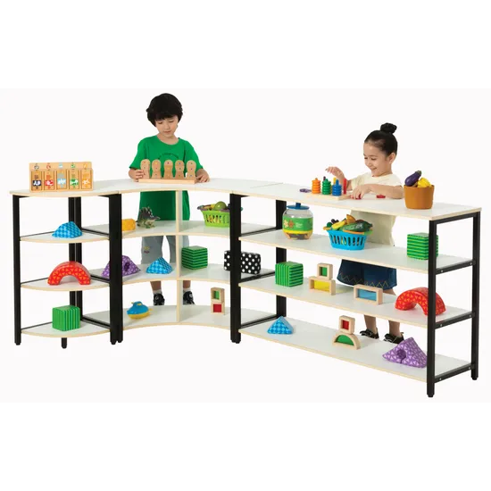Norwegia Spaces - Triple Shelf - Modern Teaching Aids NZ