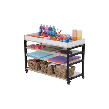 Norwegia Spaces - Slim Art & STEM Trolley - Modern Teaching Aids NZ