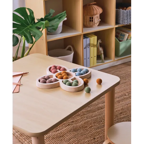 Norwegia Spaces - Square Table - Natural - 80x80x50cm - Modern Teaching Aids NZ