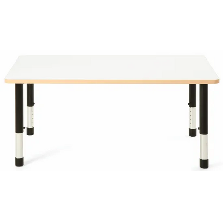 Norwegia Spaces Adjustable Height Rectangular Table - White - 120 (L) x 60 (W) x 39-61.5 (H) cm